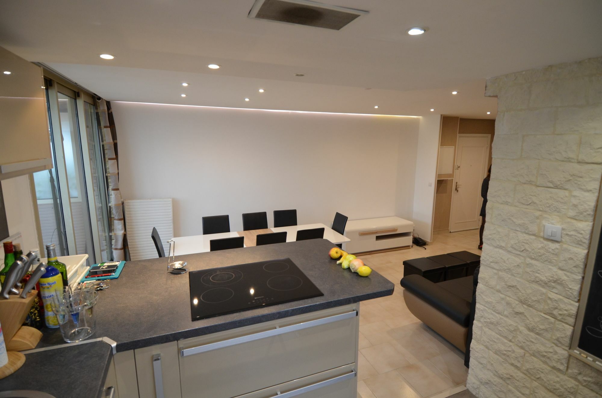 Appartement Rooftop 8 personnes grande terrasse avec parking Quartier Aéroport Nizza Esterno foto