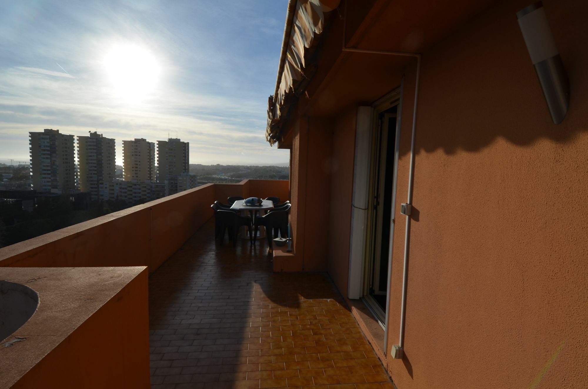 Appartement Rooftop 8 personnes grande terrasse avec parking Quartier Aéroport Nizza Esterno foto
