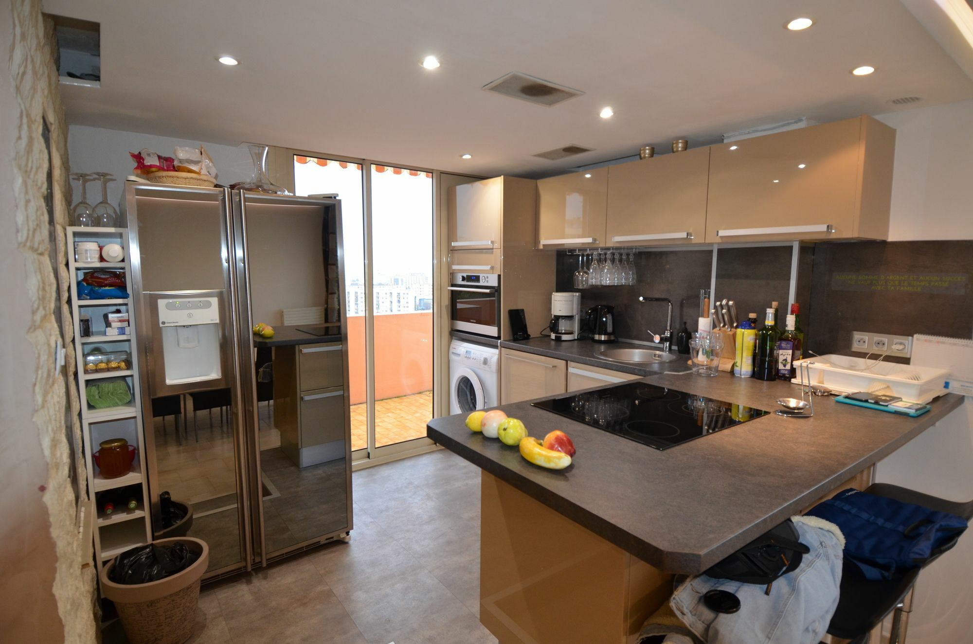 Appartement Rooftop 8 personnes grande terrasse avec parking Quartier Aéroport Nizza Esterno foto