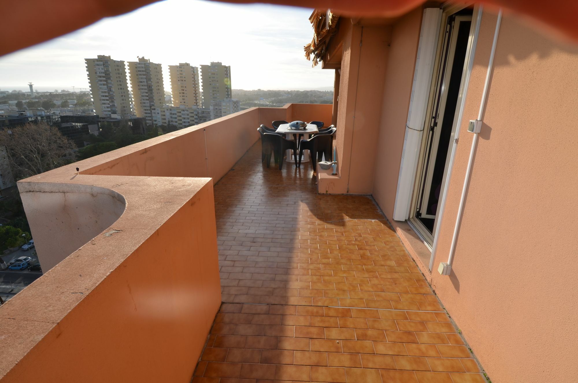 Appartement Rooftop 8 personnes grande terrasse avec parking Quartier Aéroport Nizza Esterno foto